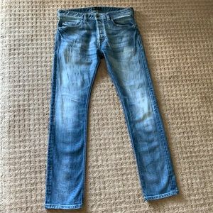 Diesel Black Gold Men’s Jeans Excess-Selvedge